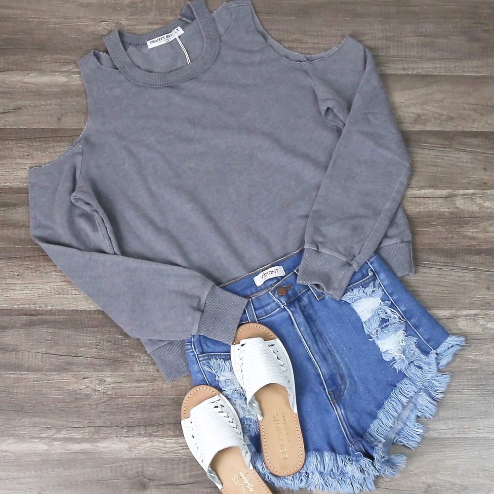 Project Social T LA cutout sweater size M
